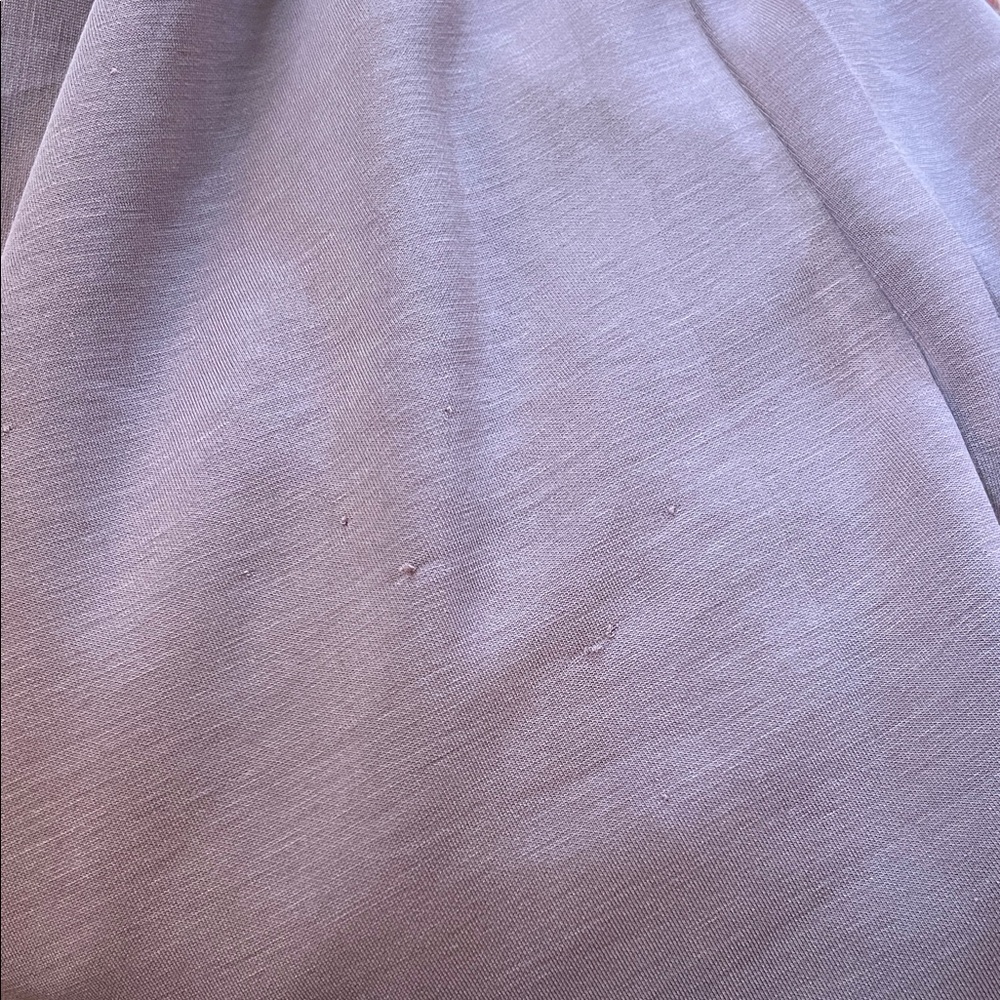 Cable & Gauge Dusty Plum Wrap Dress - Picture 9 of 11